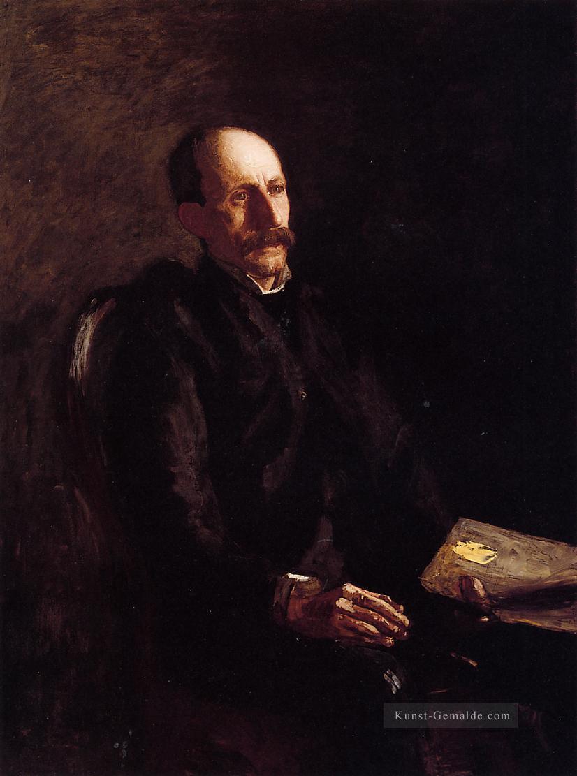 Porträt von Charles Linford der Künstler Realismus Porträts Thomas Eakins Ölgemälde